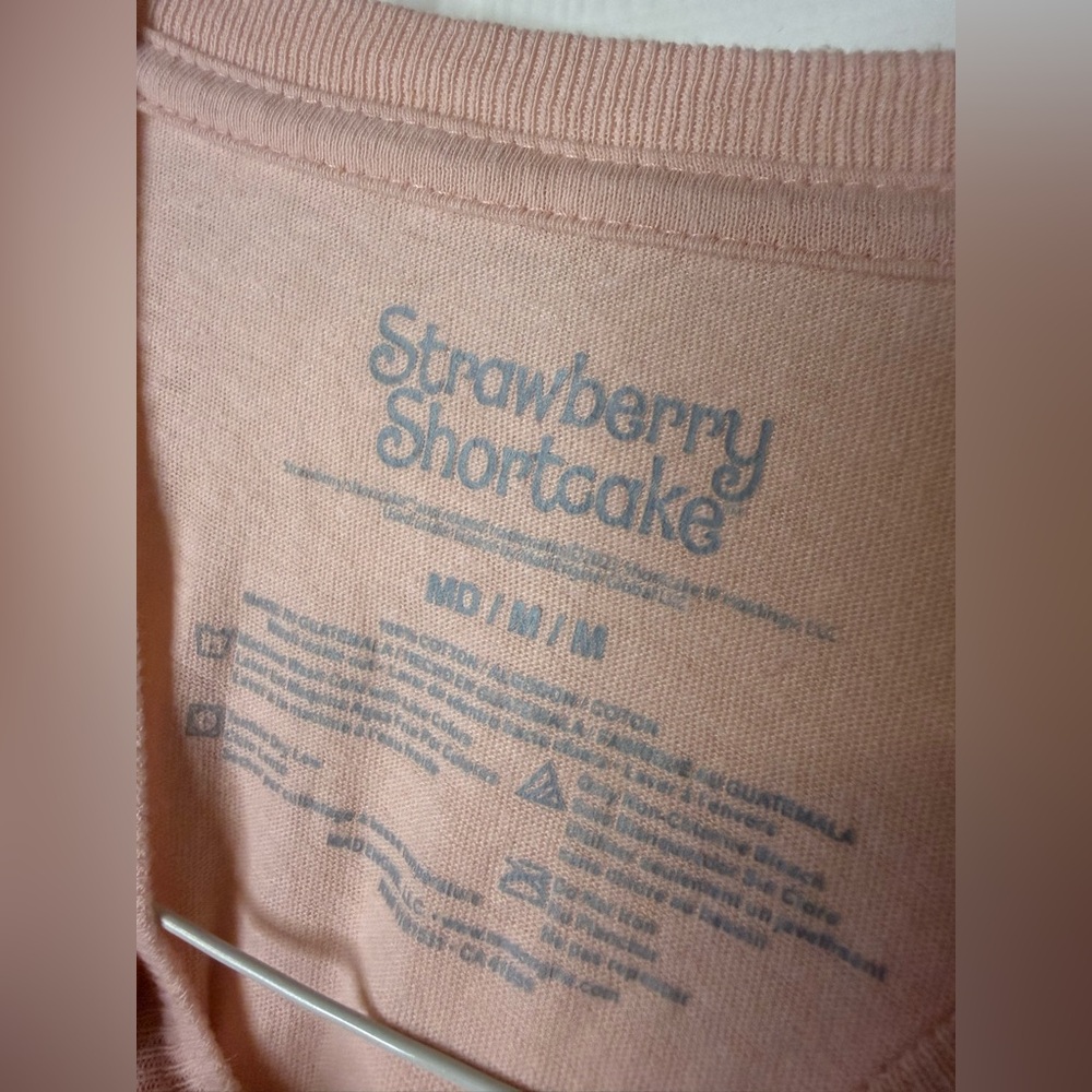 Women’s Strawberry Shortcake Pink T-Shirt - Picture 10 of 10